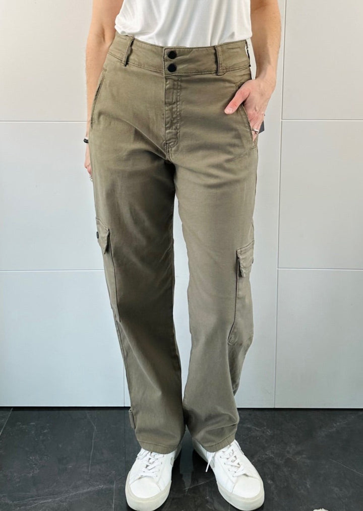ELSIE LUXE TWILL CARGO PANT 