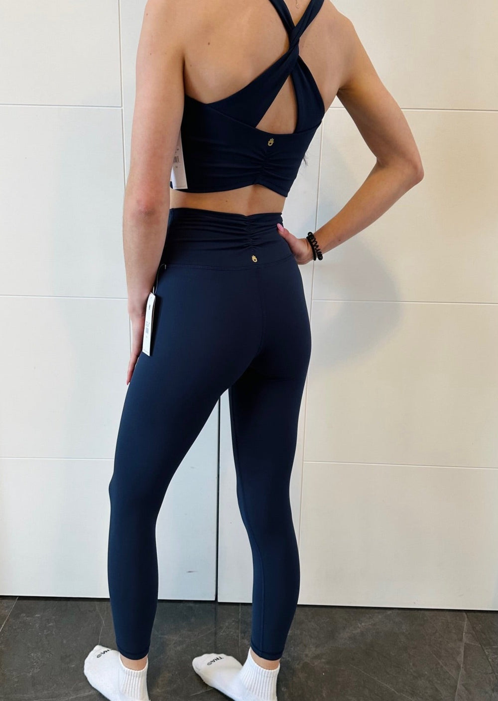 EVERLY CINCHED WAIST 7/8 LEGGING