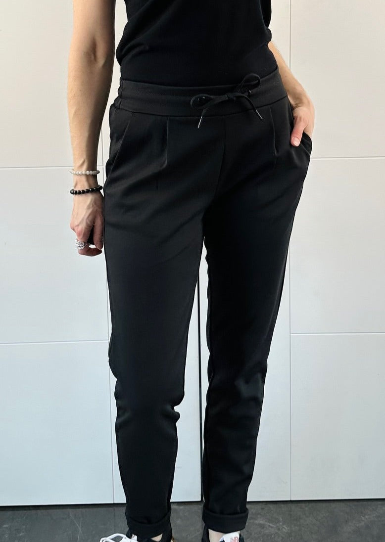KATE JERSEY BLACK DRESS PANT