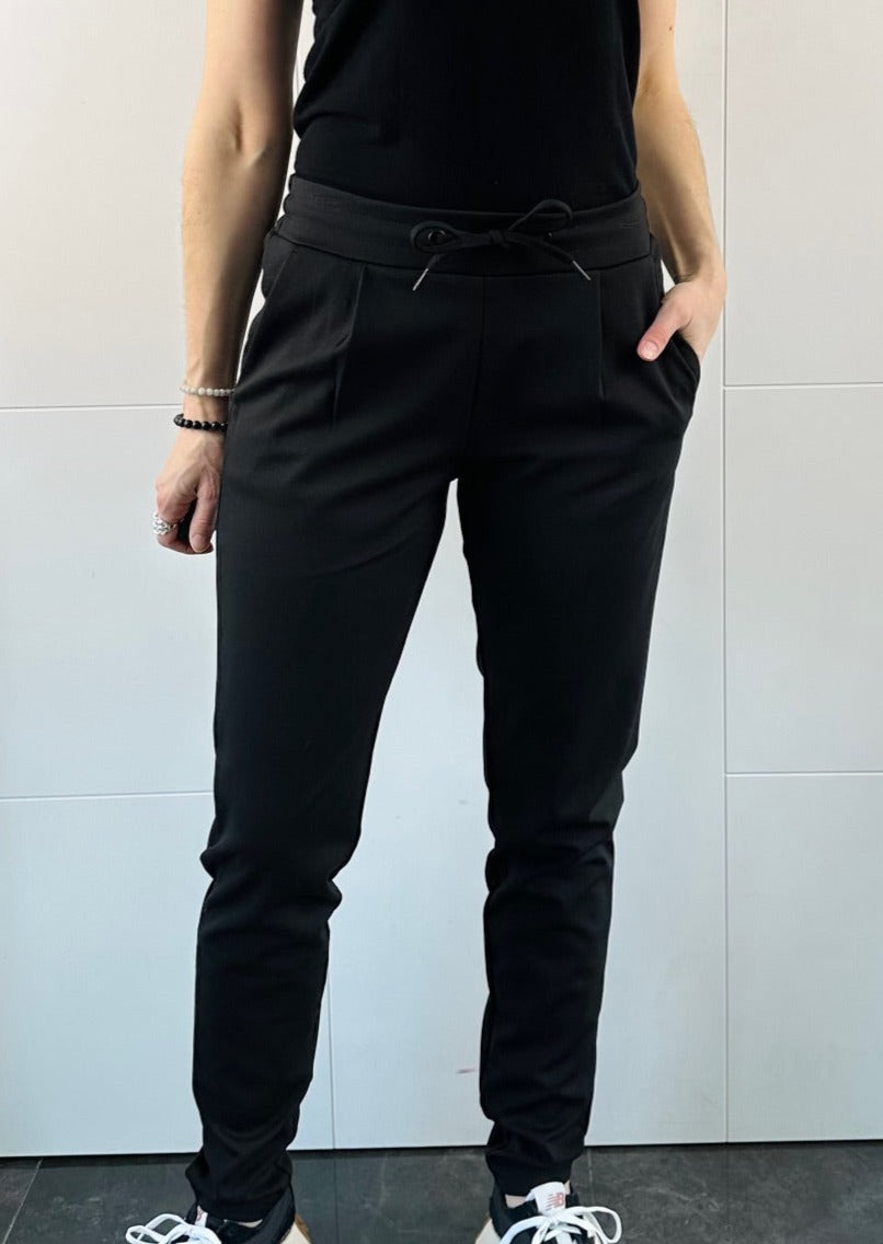 KATE JERSEY BLACK DRESS PANT