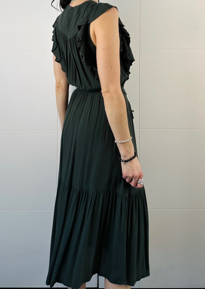 Mariella Pine Midi Dress