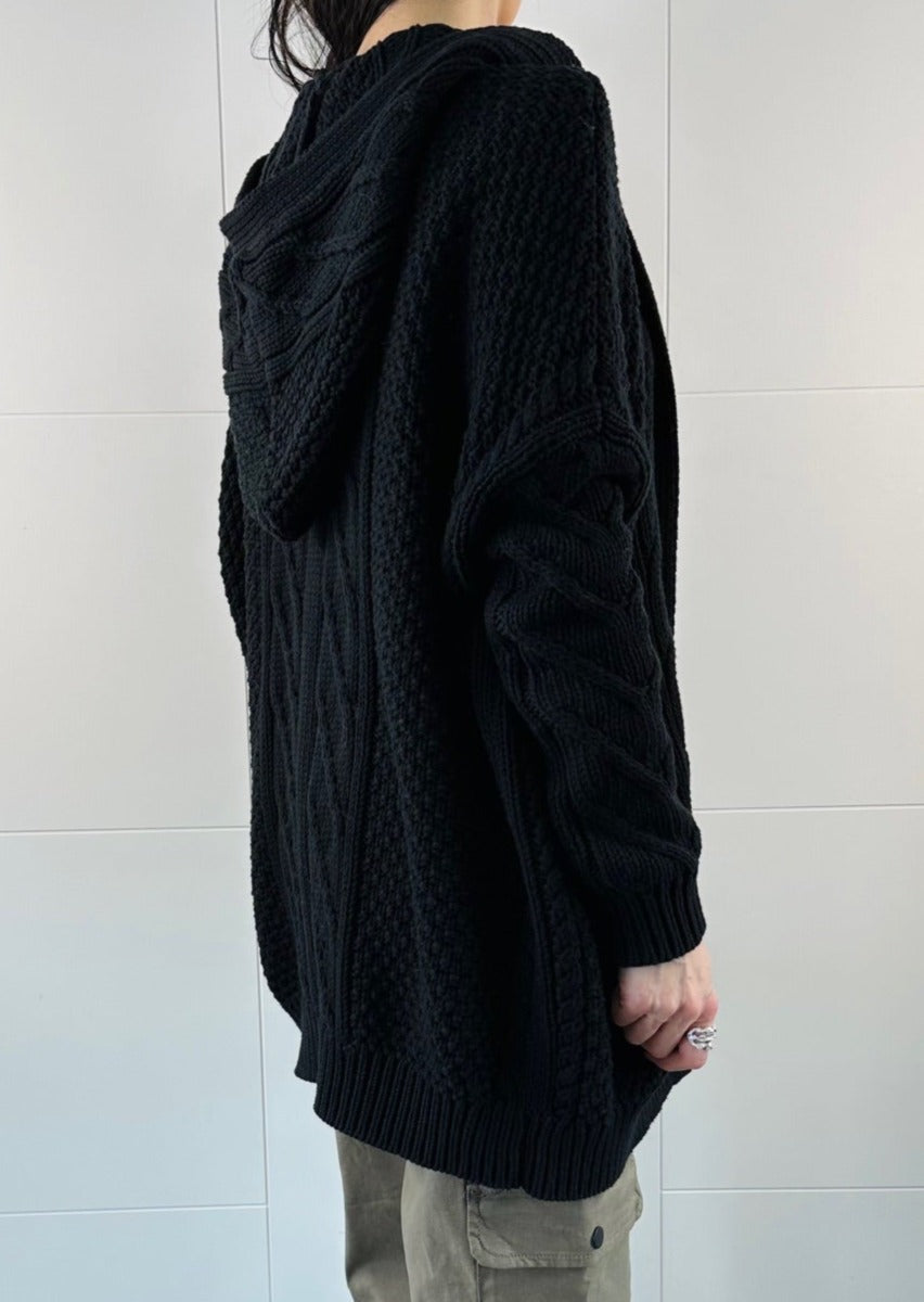 Pluto Cable Knit Cardigan