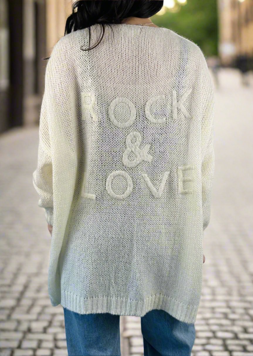 Elan Rock Love Cardigan Tia B Boutique <!---->