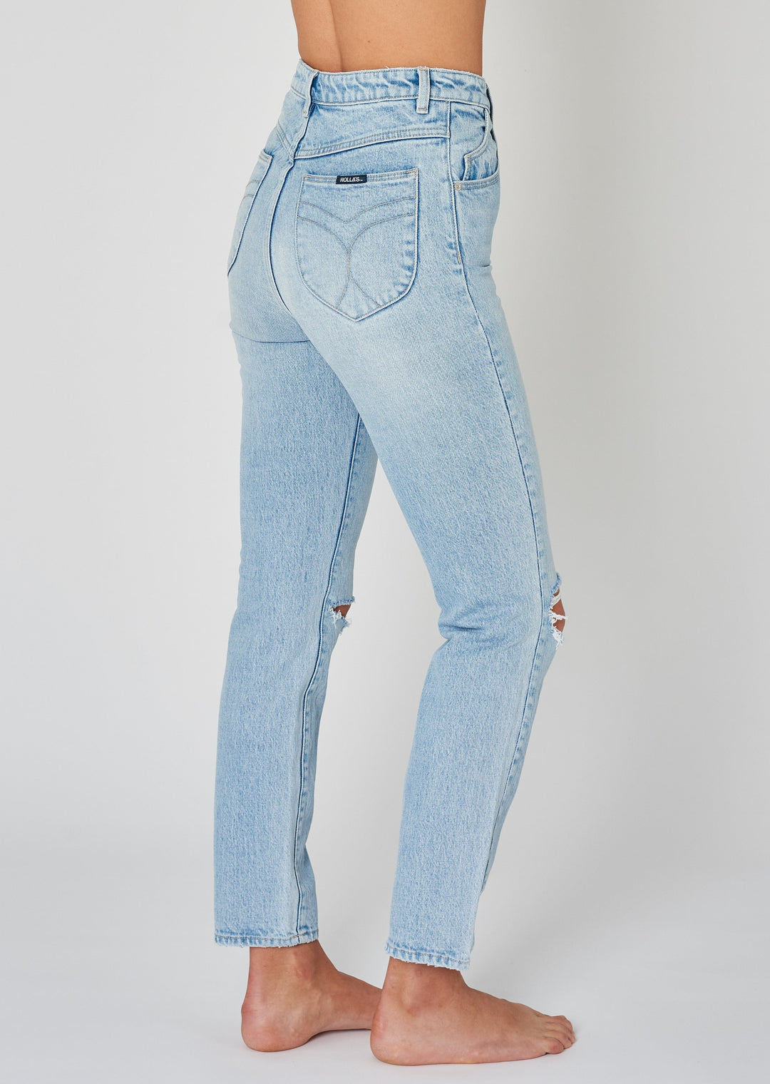 DUSTERS DISTRESSED ECO ERIN BLUE JEAN