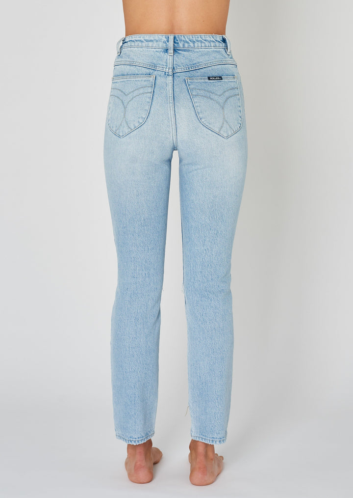 DUSTERS DISTRESSED ECO ERIN BLUE JEAN