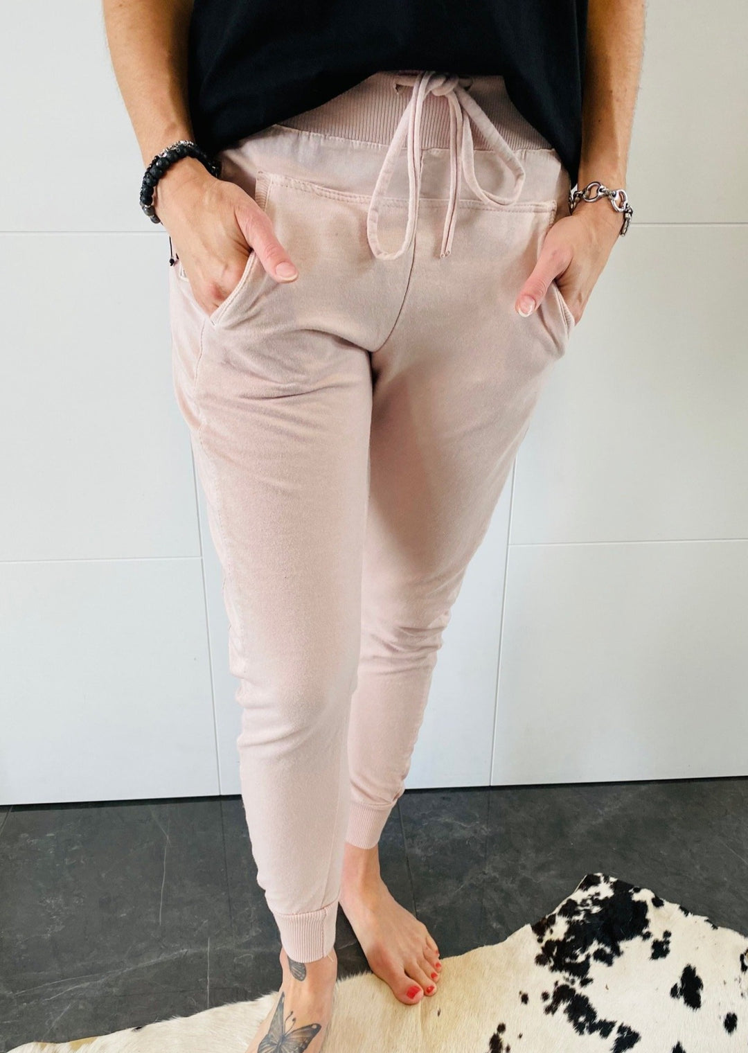 THE ULTIMATE JOGGERS - PETAL PINK