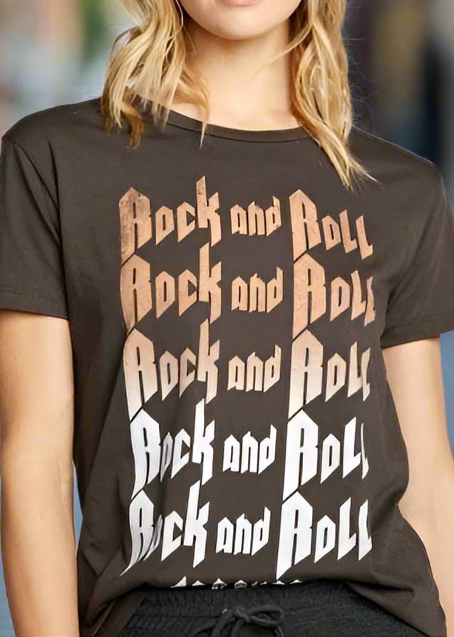 RECYCLED VINTAGE ROCK AND ROLL TEE