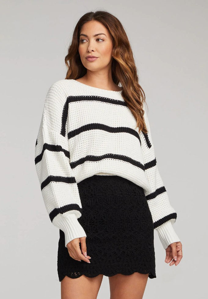 Saltwater Luxe Opal Perfect Stripe Sweater