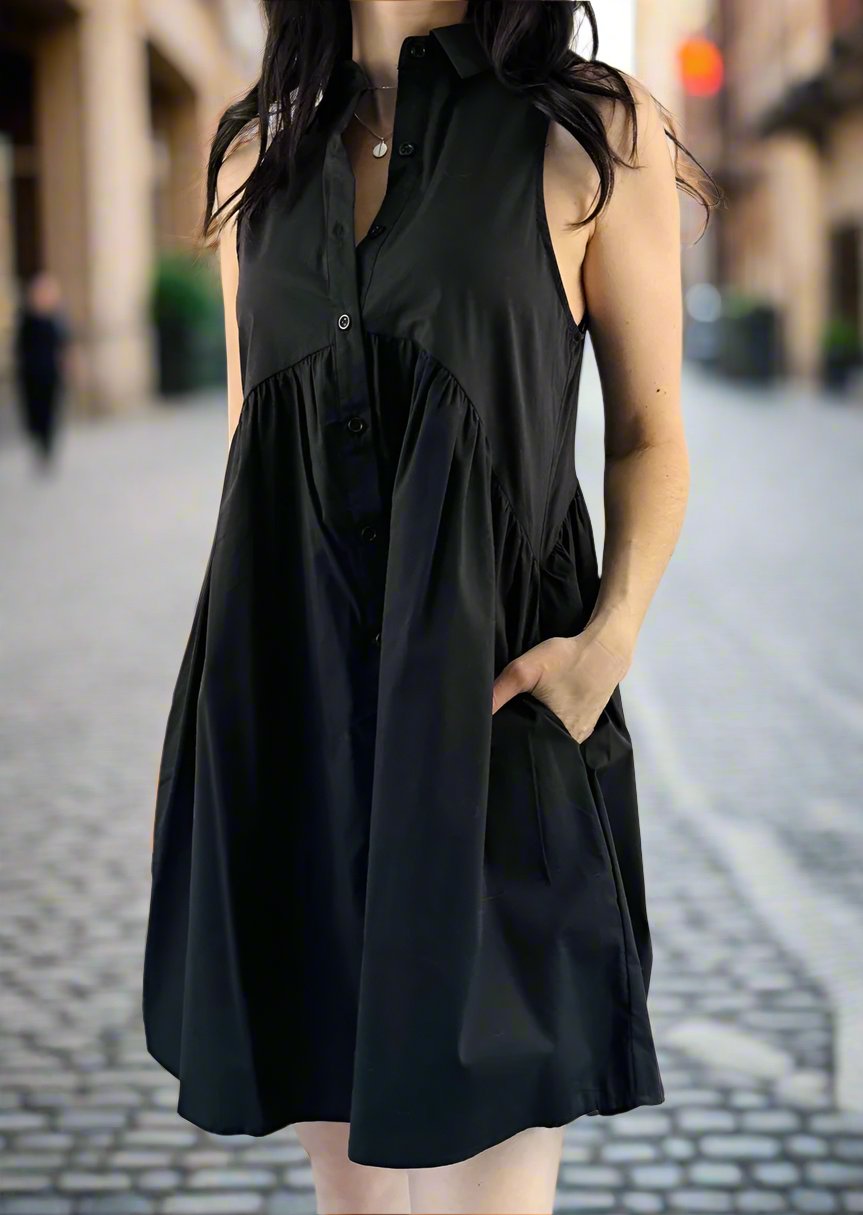 AISHA MINI SHIRT DRESS