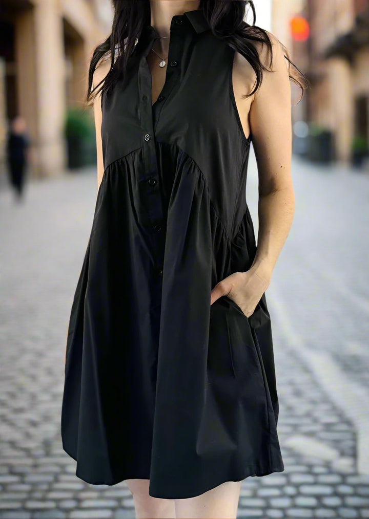 AISHA MINI SHIRT DRESS