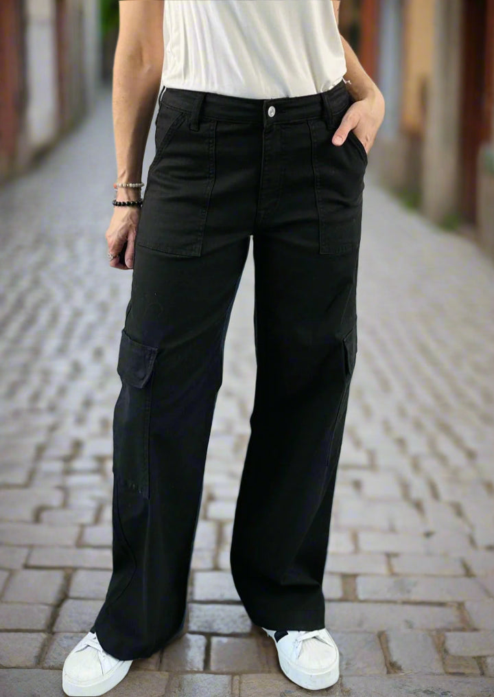 ALVA LUXE TWILL CARGO PANT 