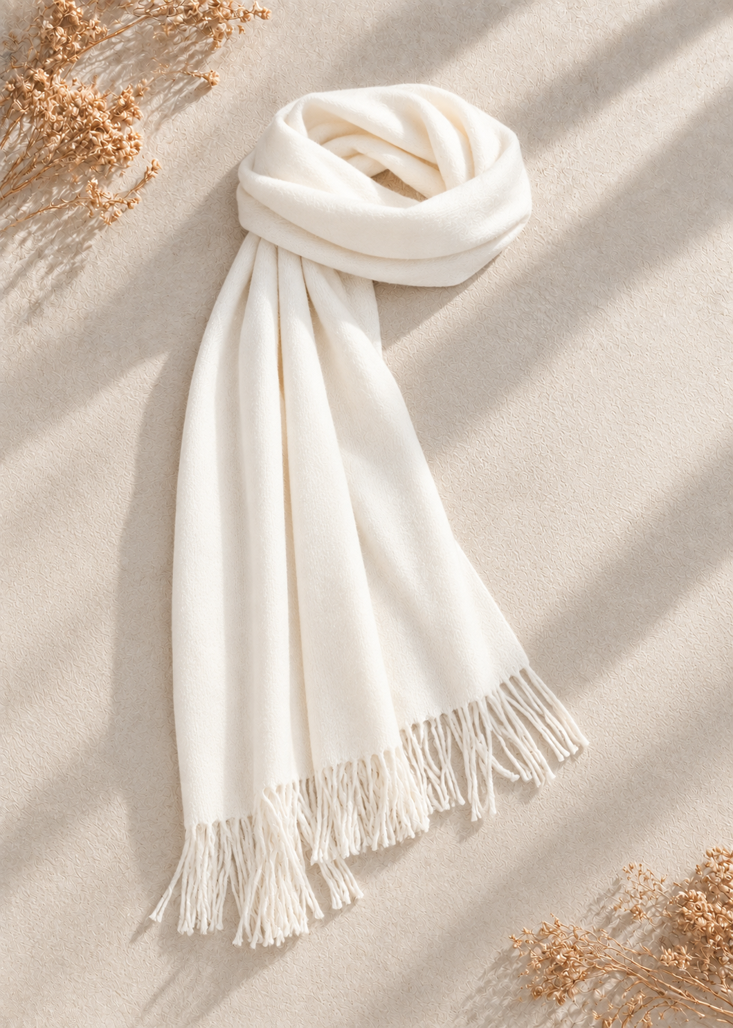 Cashmere-Feel_Ivory_Scarf1