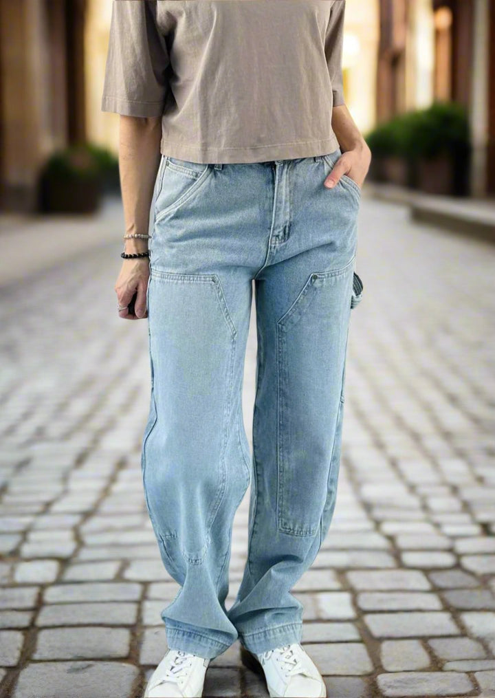 DENIM CARPENTER PANT