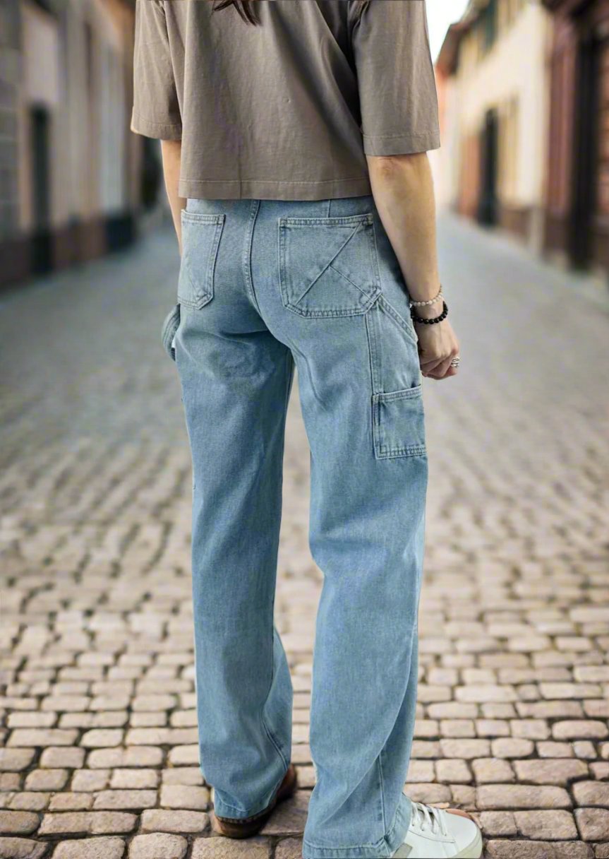 DENIM CARPENTER PANT