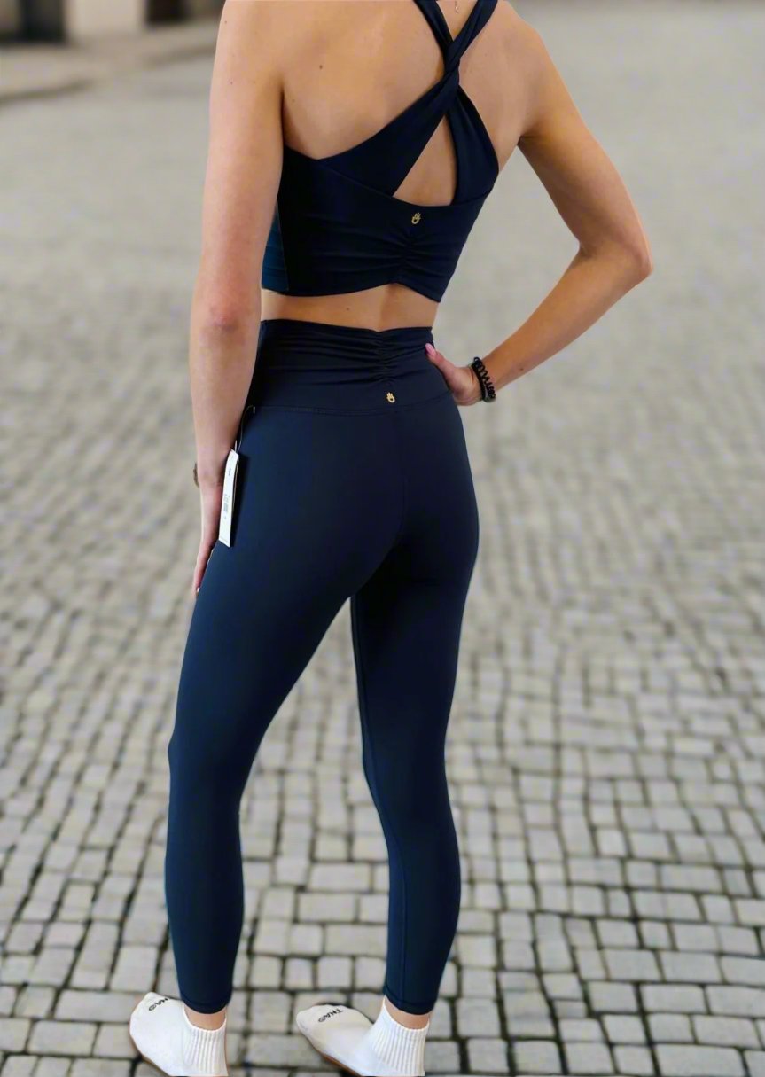 EVERLY CINCHED WAIST 7/8 LEGGING