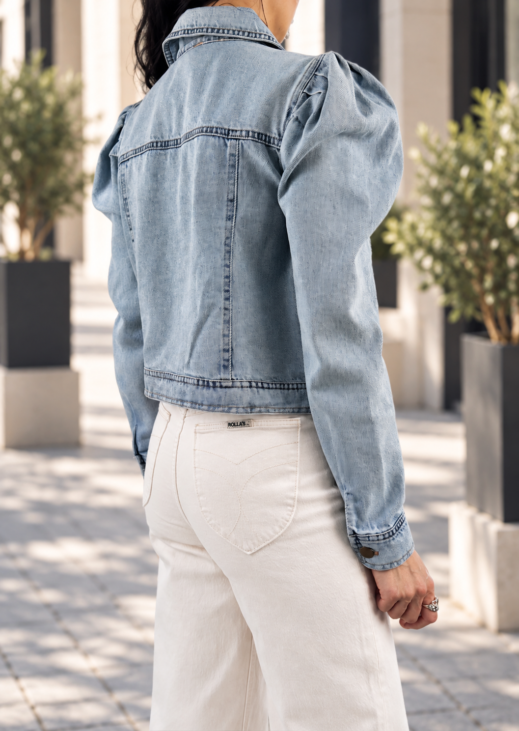 FLARE DENIM JACKET