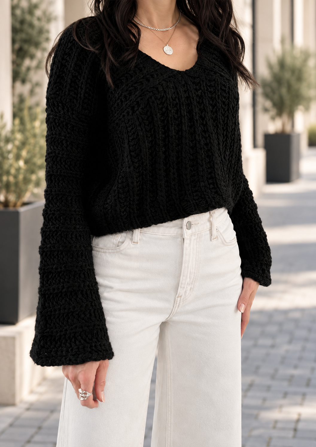 Flutter Charm Sweater