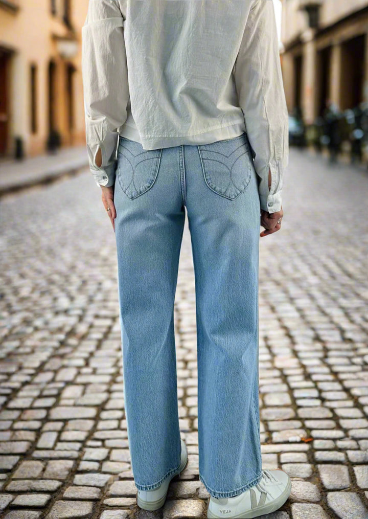 HEIDI ORGANIC LIGHT BLUE JEAN
