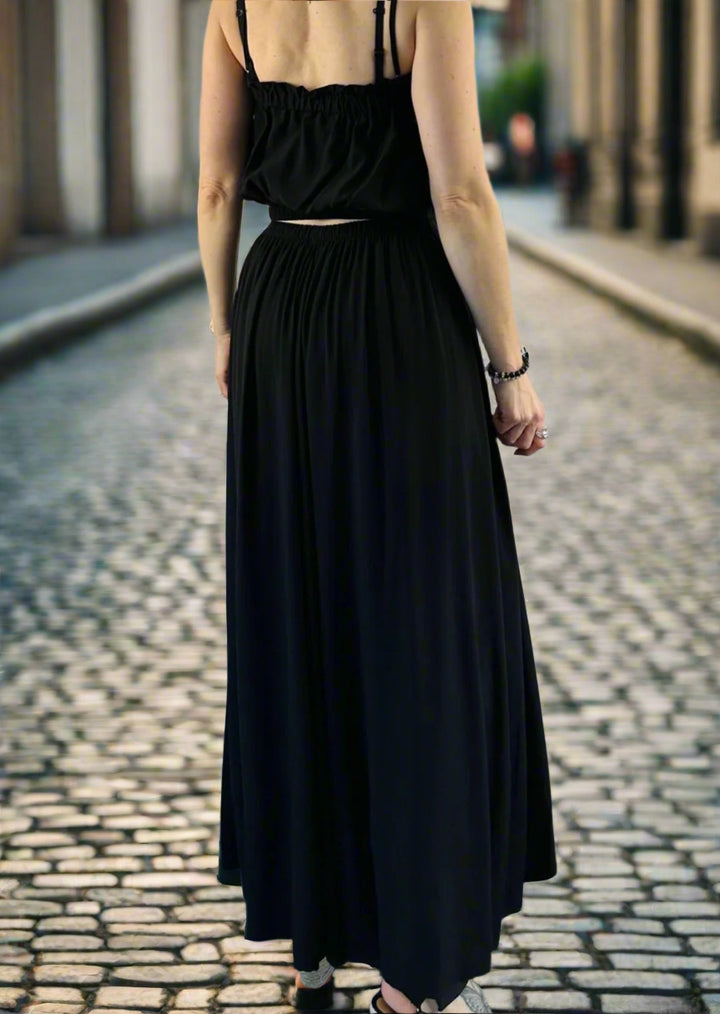 SWALE BLACK SKIRT SET