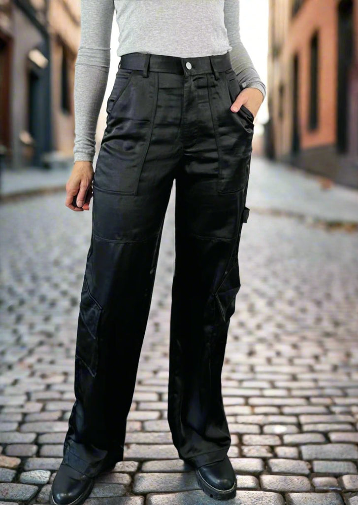 パンツ MADISON JACQUARD CARGO PANTS thetoe Madison Jacquard Cargo Pants – THE TOÉ