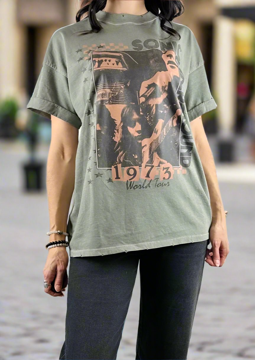 トップス edit for lulu girl dangerous tee 追加》【Girl Dangerous for LULU】Boyfriend tee（Tシャツ