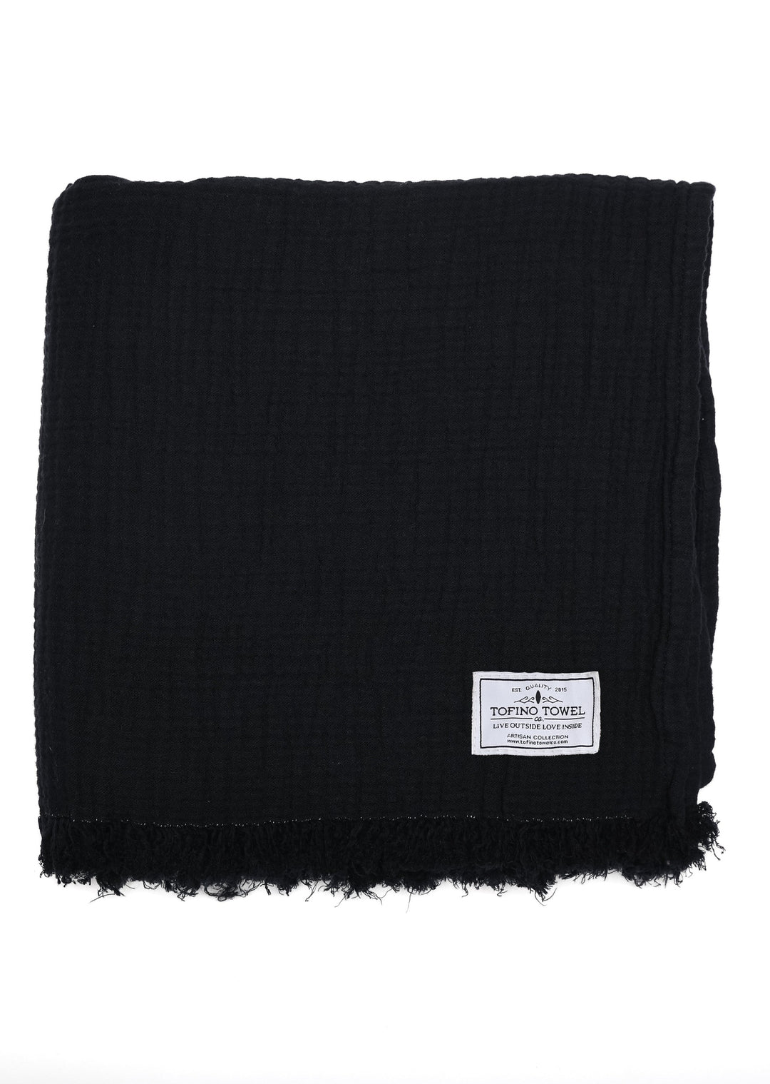 THE CAPELLA BLACK THROW