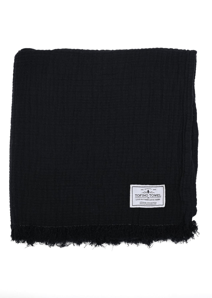 THE CAPELLA BLACK THROW