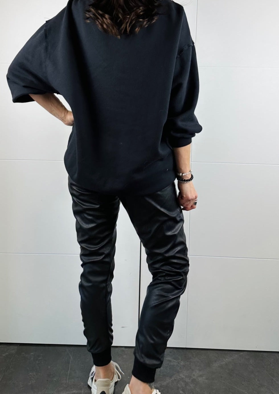 THE ULTIMATE VEGAN BLACK JOGGERS