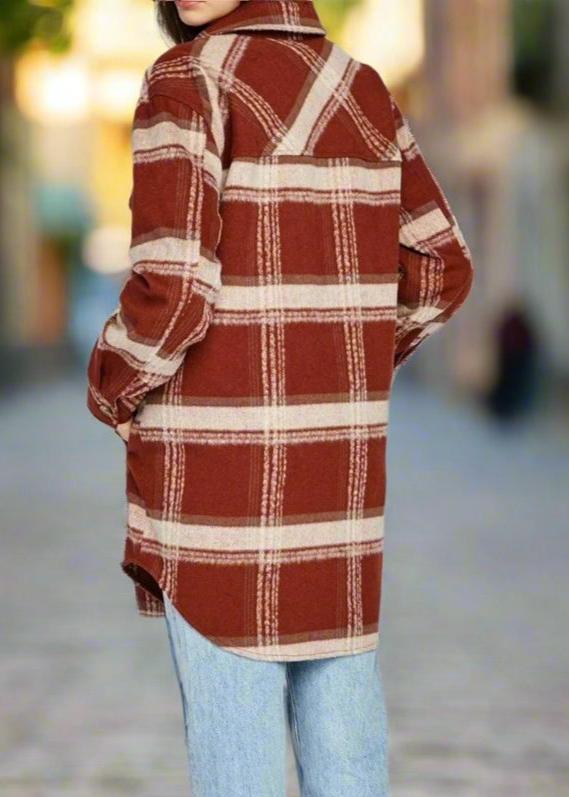 Autumn Hues Plaid Jacket