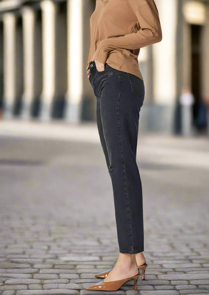 BARCELONA DARK SMOKE ORGANIC BLUE JEAN
