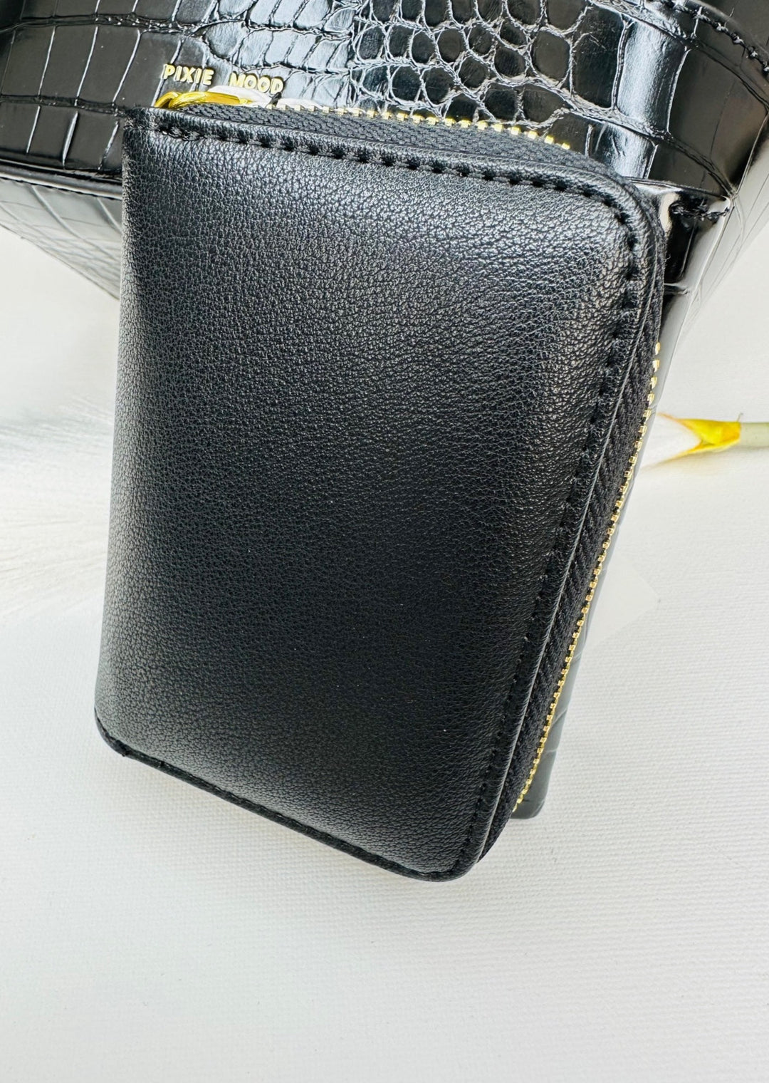 CANDICE WALLET - FAUX BLACK
