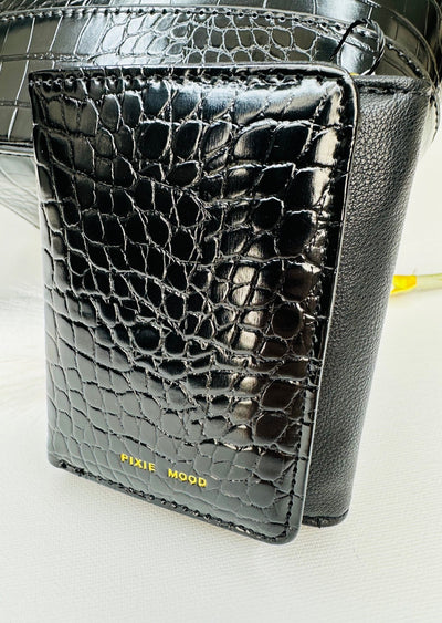 CANDICE WALLET - FAUX BLACK