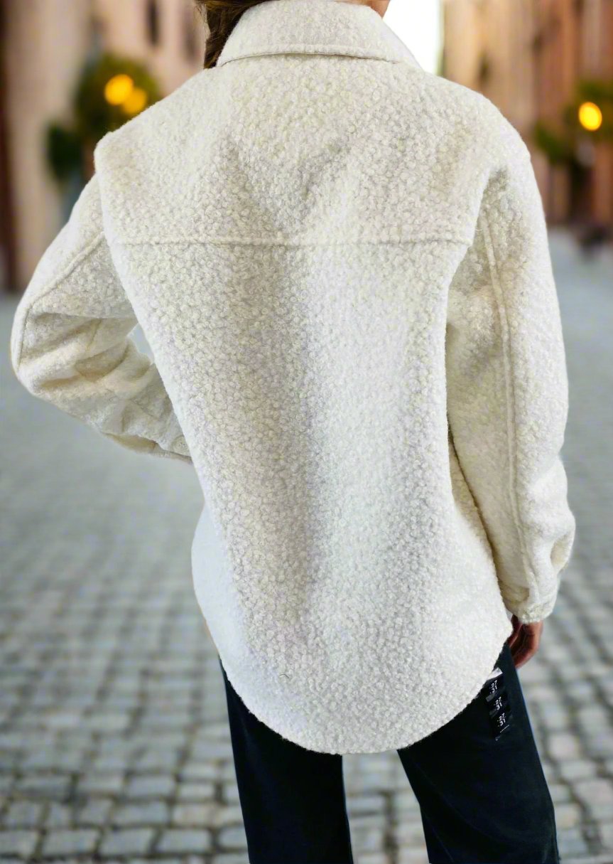 Cream Dream Boucle Jacket2