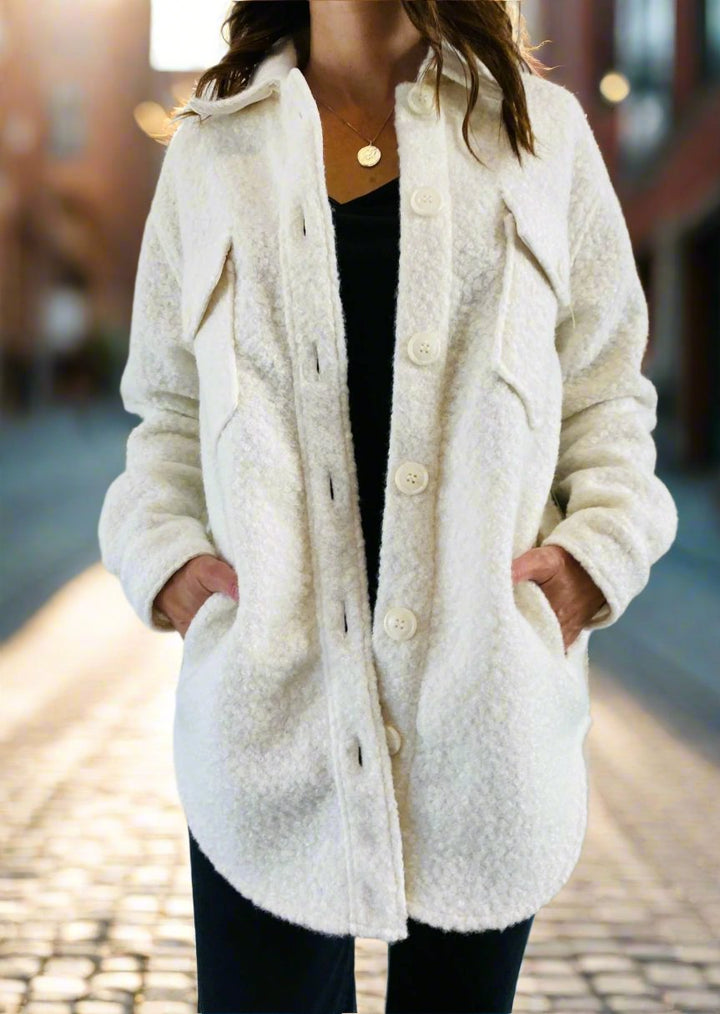 Cream Dream Boucle Jacket3