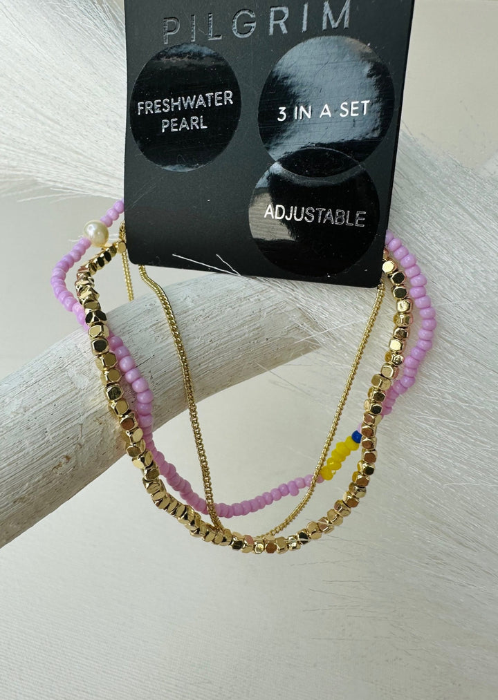 ENERGETIC PURPLE 3-IN-1 SET BRACELET