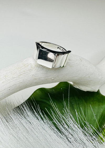 FRIENDS SILVER-PLATED RING