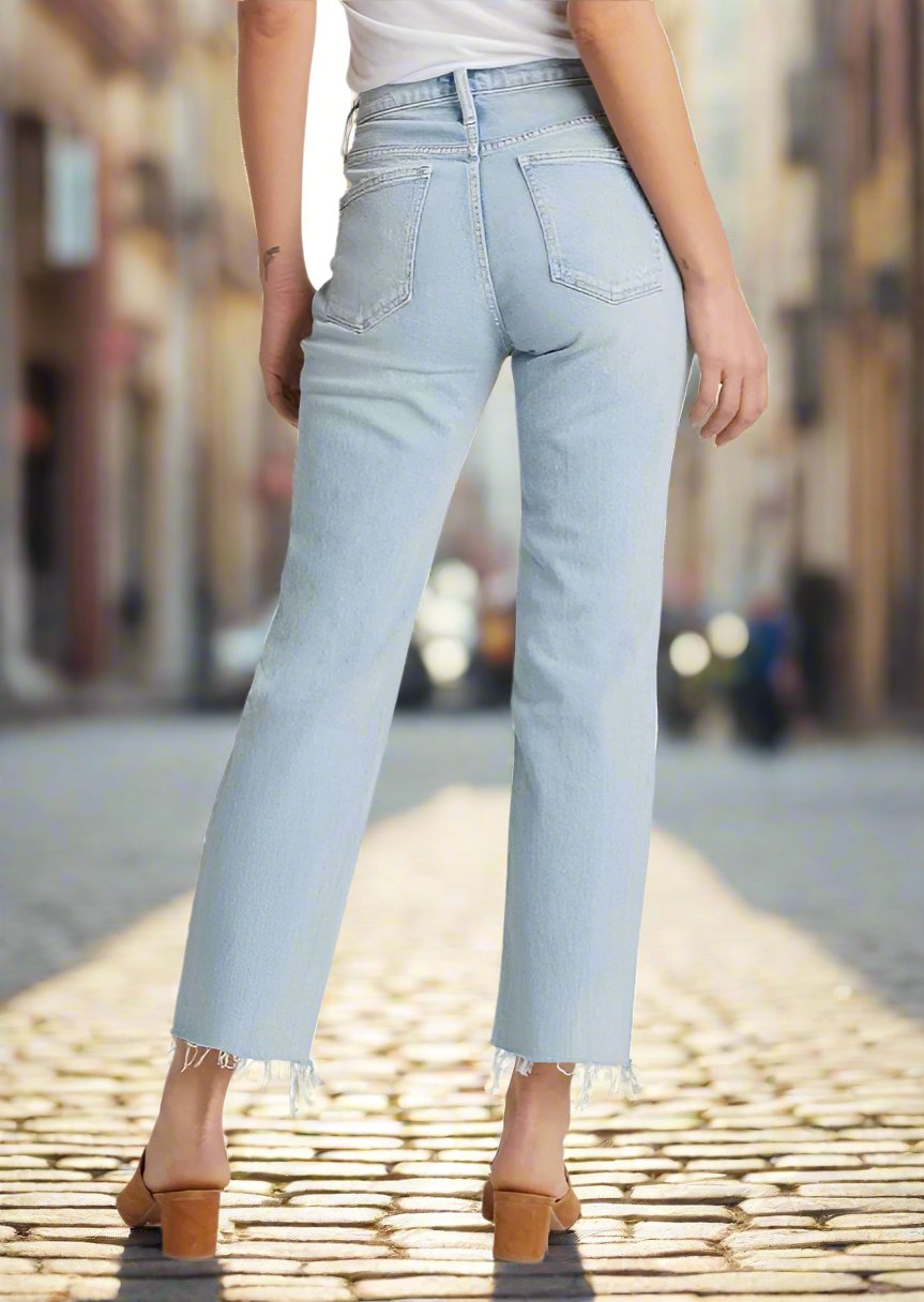 FRISCO HIGH-RISE STRAIGHT JEANS