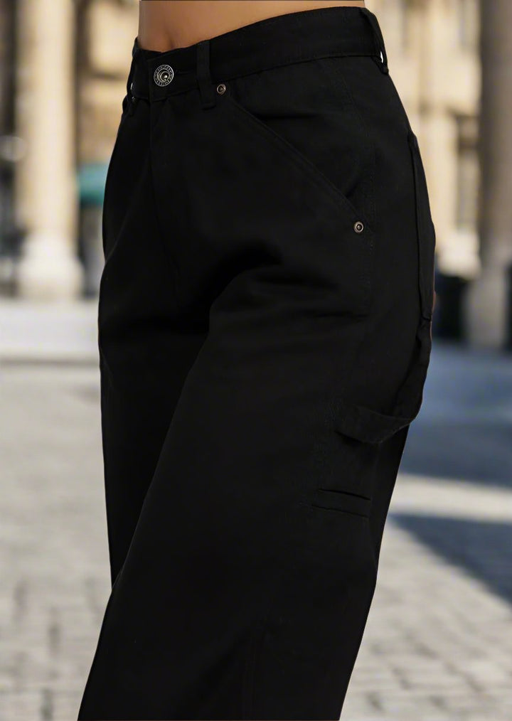 G-CARPENTER BLACK TWILL PANT