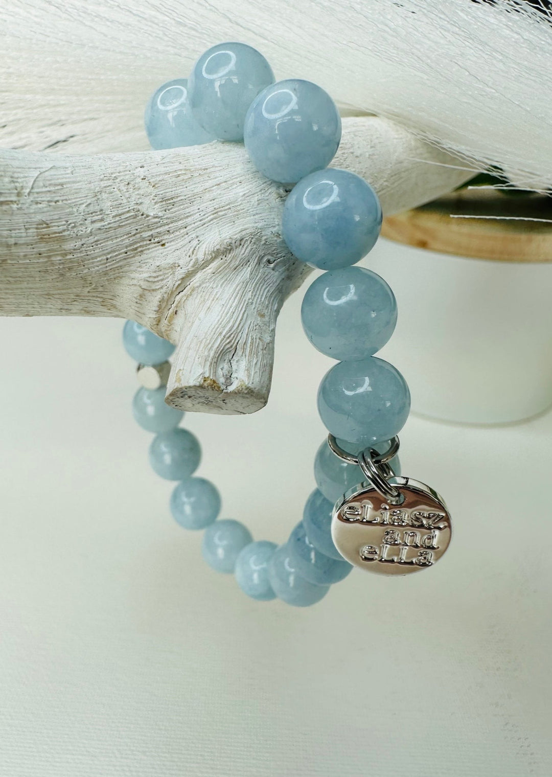 "GLOBE" AQUAMARINE BRACELET