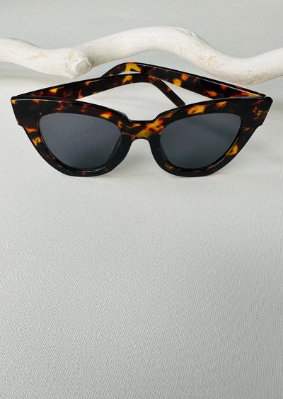 HAYLEY TORTOISE CAT EYE SUNGLASSES