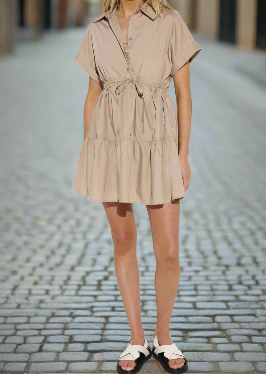 HAMILTON MINI SHIRT DRESS