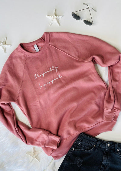 "PERFECTLY IMPERFECT" RELAXED SWEATER