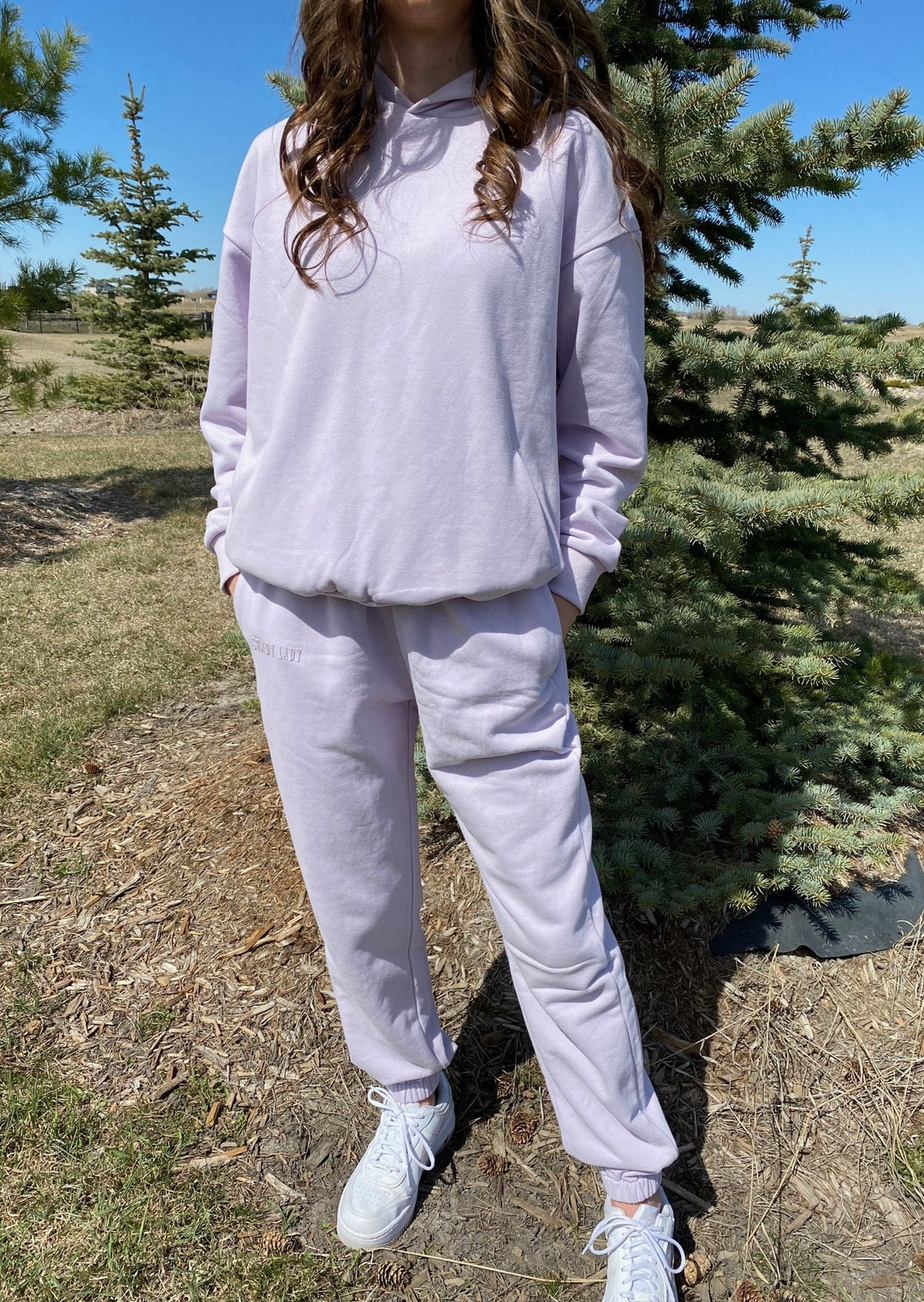 BUTTER FLEECE LILAC HOODIE