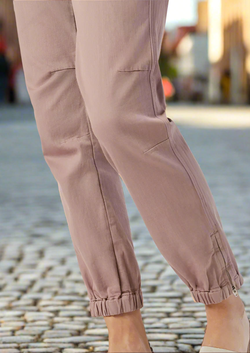 IVY SLIM CARGO PANT - ANTLER TWILL