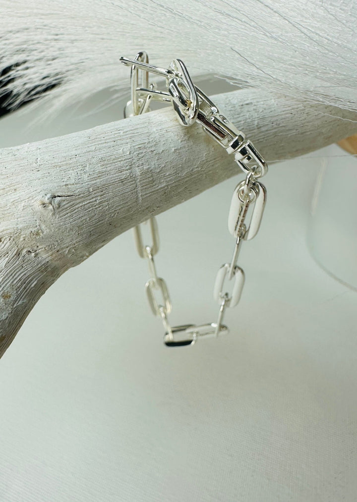 KINDNESS RECYCLED CABLE CHAIN BRACELET