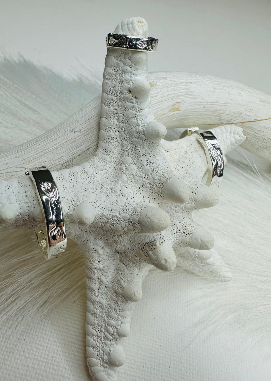 KINDNESS RUSTIC HOOP EARRINGS & CUFF