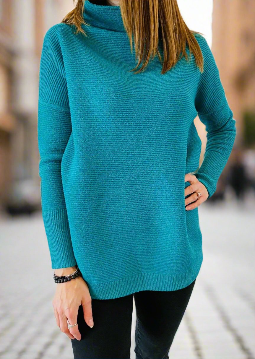 LAPIS OTTOMAN SLOUCHY SWEATER
