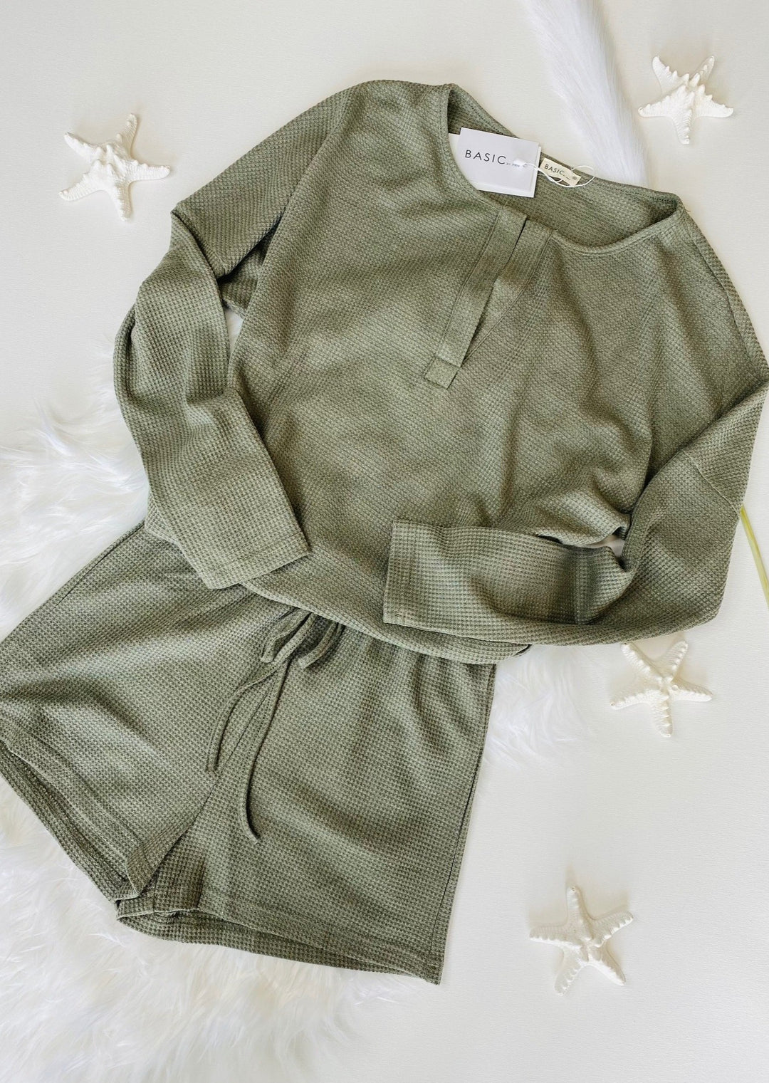 LAZE WAFFLE LOUNGE SET