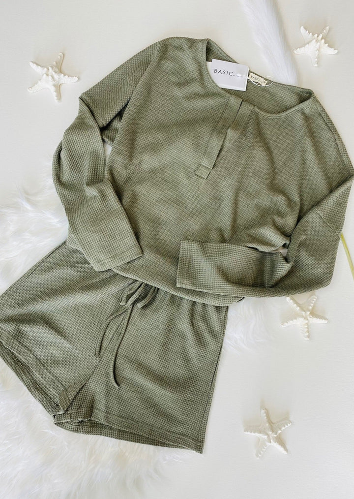 LAZE WAFFLE LOUNGE SET