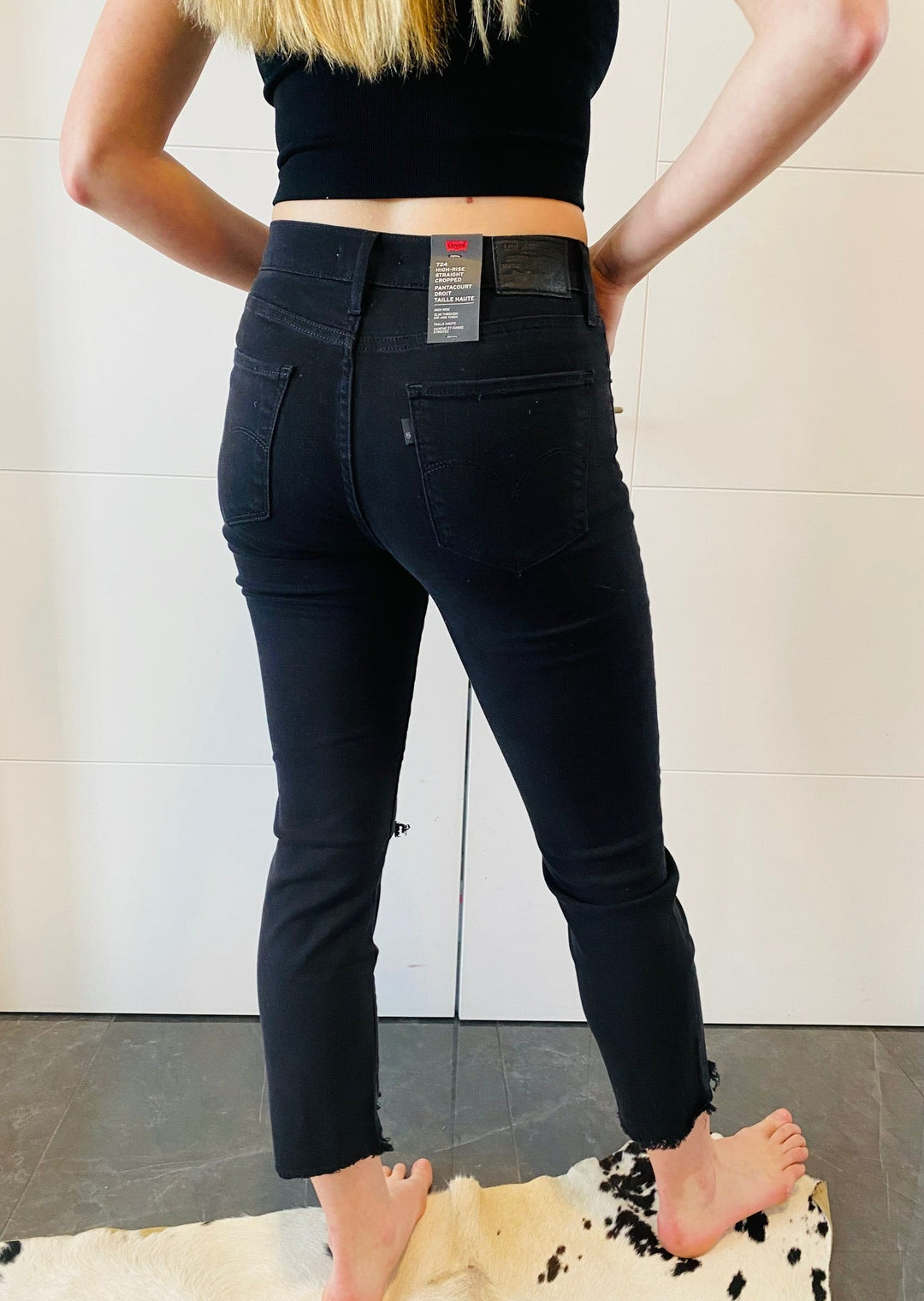 724 HIGH RISE STRAIGHT CROP JEANS